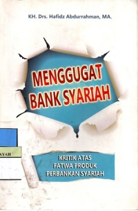 Image of Menggugat Bank Syariah