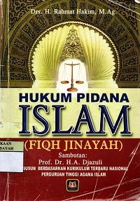 Image of Hukum Pidana Islam: Fiqh Jinayah
