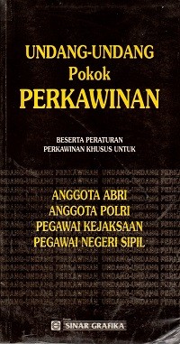 Image of Undang-Undang Pokok Perkawinan